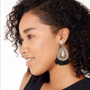 Stella & Dot Jewelry - Stella & Dot Constantine Feather Chandeliers Stella & Dot Jewelry - Stella & Dot Constantine Feather Chandeliers